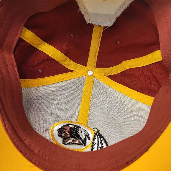 Reebok NFL Authentic Sideline Washington Redskins Logo Cap Hat Fitted Flex Fit - Picture 9 of 10